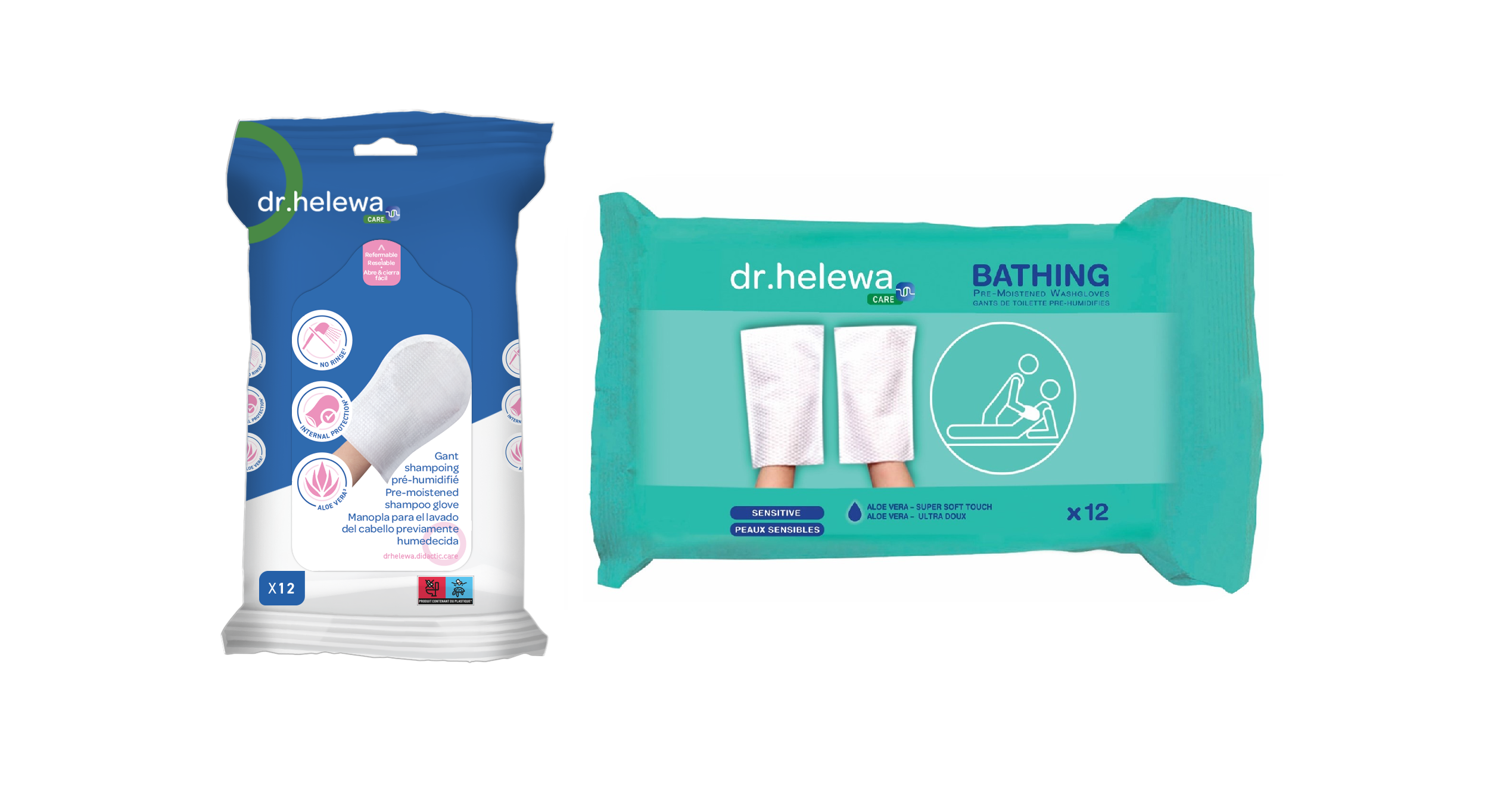 Dr. Helewa verzorgend wassen
