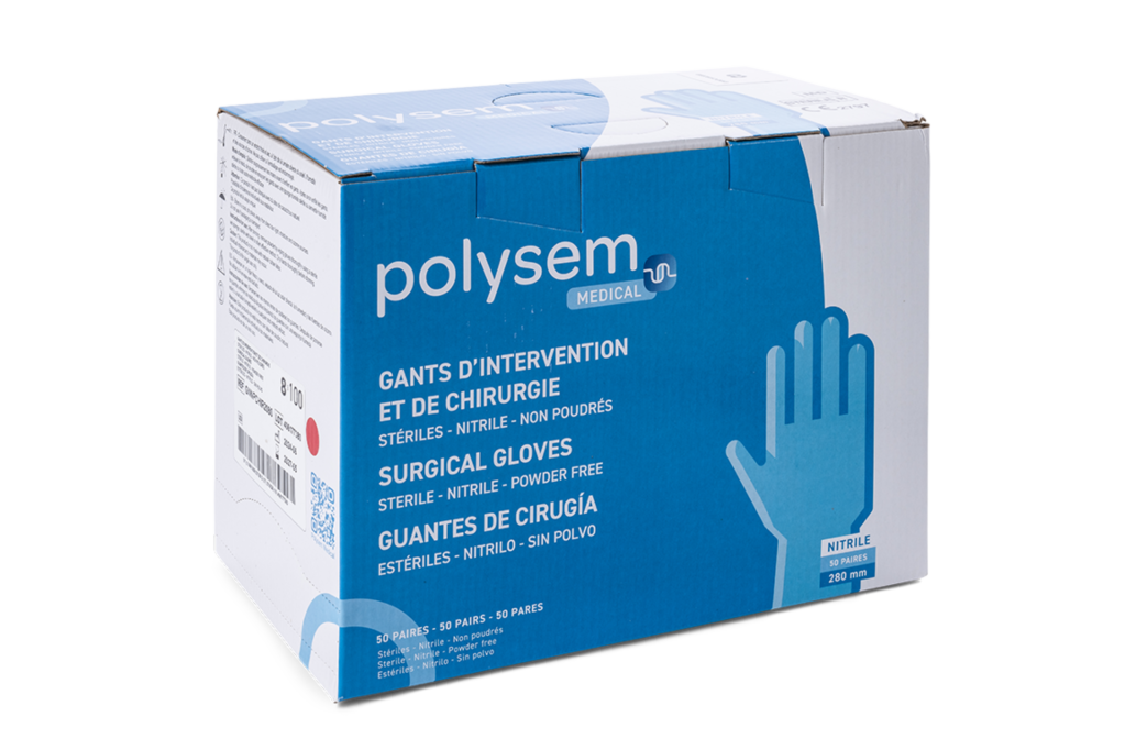 Polysem chirurgische handschoenen