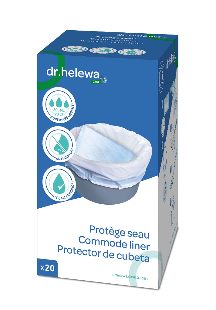 Dr. Helewa Toiletstoel opvangzakken - New facing p seau - C60020