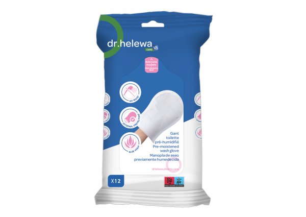 Vochtige washandjes met beschermlaag voor het lichaam - Icbath12 - ICBATH12