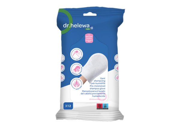 Vochtige washandjes met beschermlaag voor het haar - Icshamp12 - ICSHAMP12