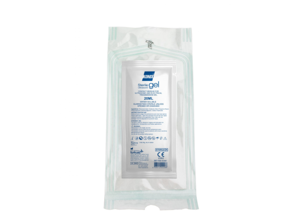 KONIX steriele ultrasound gel 20 ml sachet - Konix sachet steriel 1 - SUG-0001