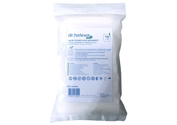Dr. Helewa Super absorberend sachet in water oplosbaar 10 gram - Pack sachet - SAP50050